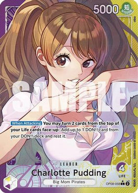 Charlotte Pudding (058) (Parallel) (OP08-058) Two Legends Foil