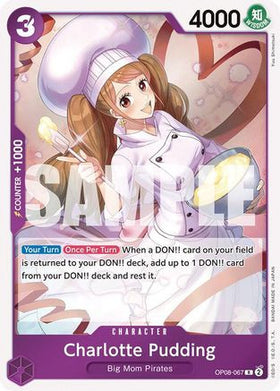 Charlotte Pudding (067) (OP08-067) Two Legends Foil