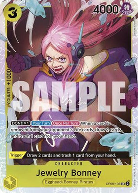 Jewelry Bonney (OP08-105) Two Legends Foil