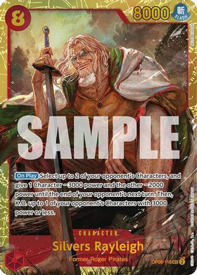 Silvers Rayleigh (OP08-118) Two Legends Foil