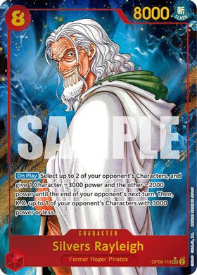 Silvers Rayleigh (Parallel) (OP08-118) Two Legends Foil