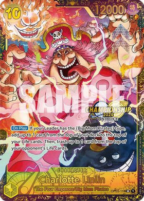 Charlotte Linlin (Championship 2024) (OP03-114) One Piece Promotion Cards Foil