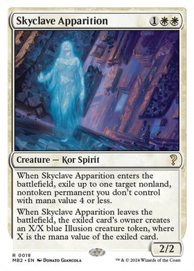 Skyclave Apparition (White Border)