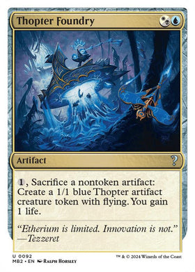 Thopter Foundry (White Border)