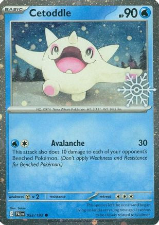 Cetoddle - 053/193 (Holiday Calendar) 53 - Miscellaneous Cards Products Holofoil