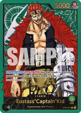 Eustass"Captain"Kid (Premium Card Collection -Leader Collection-) (ST02-001) One Piece Promotion Cards Foil