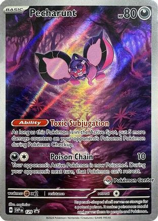 Pecharunt - 129 (Pokemon Center Exclusive) 129 - SV Scarlet Violet Promo Cards Holofoil