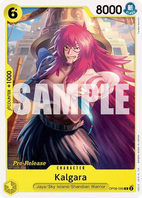 Kalgara (099) (OP08-099) Two Legends Pre-Release Cards