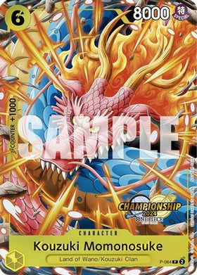 Kouzuki Momonosuke (CS 2024 Event Pack) (P-064) One Piece Promotion Cards Foil