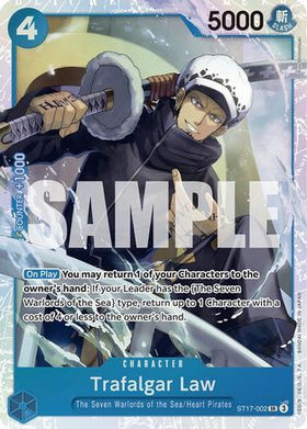 Trafalgar Law (ST17-002) (ST17-002) Starter Deck 17: BLUE Donquixote Doflamingo Foil