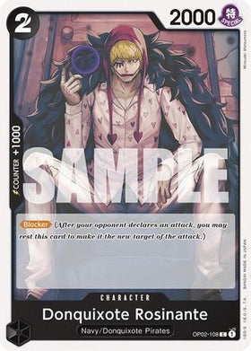 Donquixote Rosinante (OP02-108) Starter Deck 19: BLACK Smoker