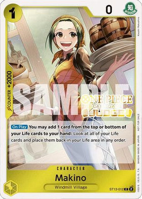 Makino (Judge Pack Vol. 4) (ST13-012) One Piece Promotion Cards Foil