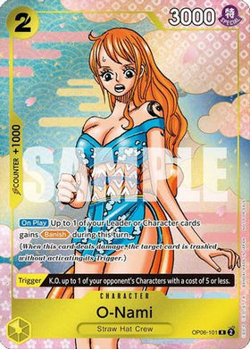 O-Nami (Event Pack Vol. 5) (OP06-101) One Piece Promotion Cards Foil