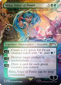 Miku, Voice of Power - Freyalise, Llanowar's Fury (Rainbow Foil)