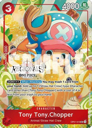 Tony Tony.Chopper (Offline Regional 2024 Vol. 3) (OP01-015) One Piece Promotion Cards