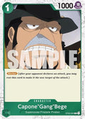 Capone"Gang"Bege (ST02-004) (Jolly Roger Foil) (ST02-004) Premium Booster -The Best- Foil