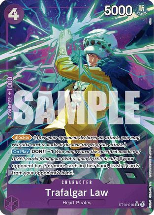 Trafalgar Law (ST10-010) (Alternate Art) (ST10-010) Premium Booster -The Best- Foil