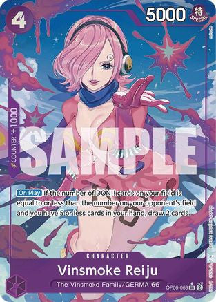 Vinsmoke Reiju (OP06-069) (Alternate Art) (OP06-069) Premium Booster -The Best- Foil