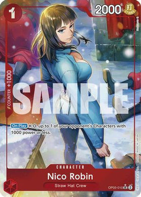 Nico Robin (Full Art) (OP05-010) Premium Booster -The Best- Foil