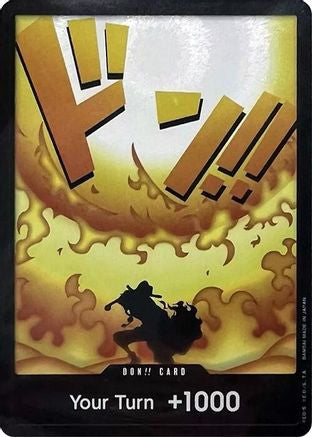 DON!! Card (Portgas.D.Ace) (Devil Fruits Collection Vol. 2) One Piece Promotion Cards Foil