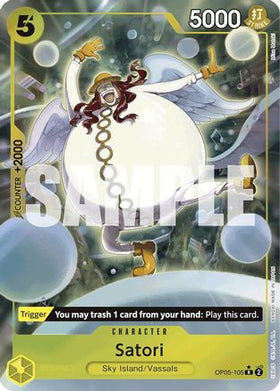 Satori (Full Art) (OP05-105) Premium Booster -The Best- Foil