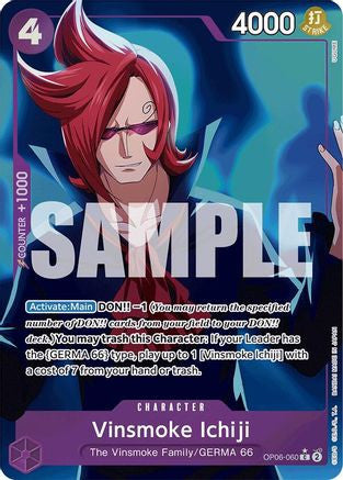 Vinsmoke Ichiji (OP06-060) (Full Art) (OP06-060) Premium Booster -The Best- Foil