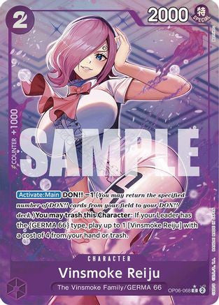 Vinsmoke Reiju (OP06-068) (Full Art) (OP06-068) Premium Booster -The Best- Foil
