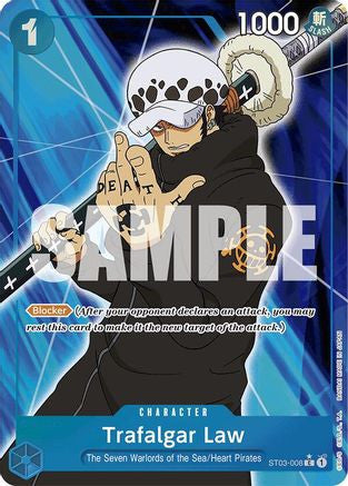 Trafalgar Law (ST03-008) (Full Art) (ST03-008) Premium Booster -The Best- Foil
