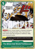 The Billion-fold World Trichiliocosm (Textured Foil) (OP06-038) Premium Booster -The Best- Foil