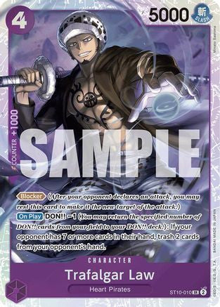 Trafalgar Law (ST10-010) (Reprint) (ST10-010) Premium Booster -The Best- Foil