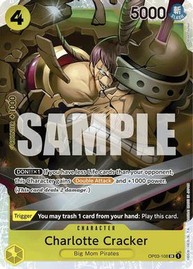 Charlotte Cracker (Reprint) (OP03-108) Premium Booster -The Best- Foil