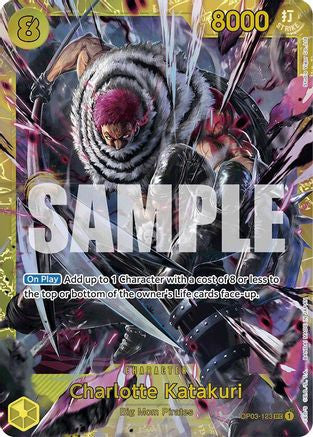 Charlotte Katakuri (Reprint) (OP03-123) Premium Booster -The Best- Foil