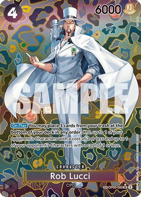 Rob Lucci (SP) (OP05-093) Emperors in the New World Foil