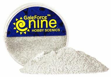 Gale Force Nine: Hobby Scenics - Hobby Round - Tundra / Ash Flock Foundation