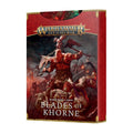Warhammer Age of Sigmar: Warscroll Cards - Blades of Khorne (3rd Edition)