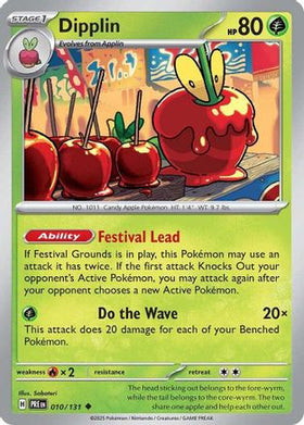 Dipplin 10 - SV Prismatic Evolutions Reverse Holofoil