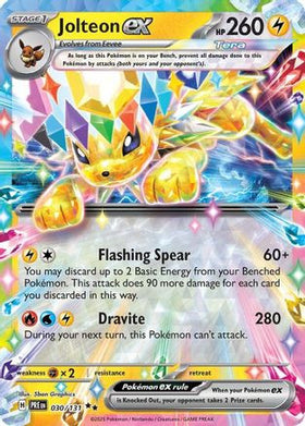 Jolteon ex - 030/131 30 - SV Prismatic Evolutions Holofoil