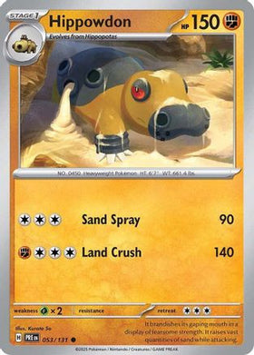 Hippowdon 53 - SV Prismatic Evolutions