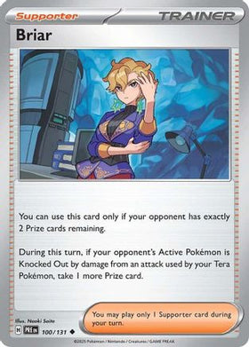 Briar 100 - SV Prismatic Evolutions Reverse Holofoil