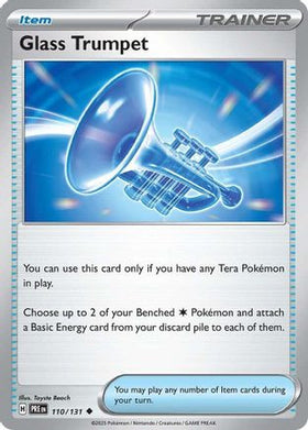 Glass Trumpet 110 - SV Prismatic Evolutions Reverse Holofoil