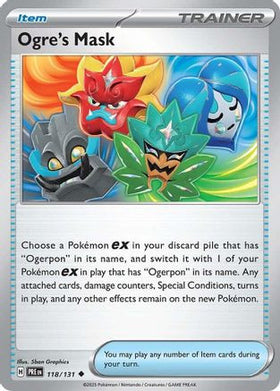 Ogre's Mask 118 - SV Prismatic Evolutions