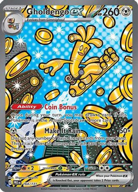 Gholdengo ex 164 - SV Prismatic Evolutions Holofoil