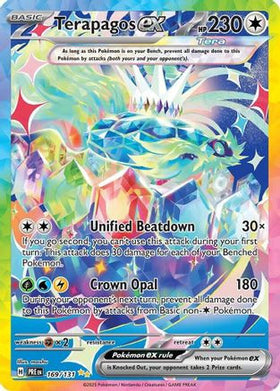 Terapagos ex - 169/131 169 - SV Prismatic Evolutions Holofoil (LP)