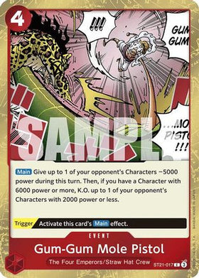 Gum-Gum Mole Pistol (ST21-017) Starter Deck EX: Gear 5 Foil
