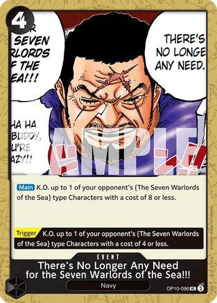 There's No Longer Any Need for the Seven Warlords of the Sea!!! (OP10-096) Royal Blood