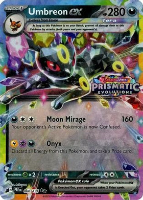 Umbreon ex - 060/131 (Prismatic Evolutions Stamp) 60 - Miscellaneous Cards Products Holofoil