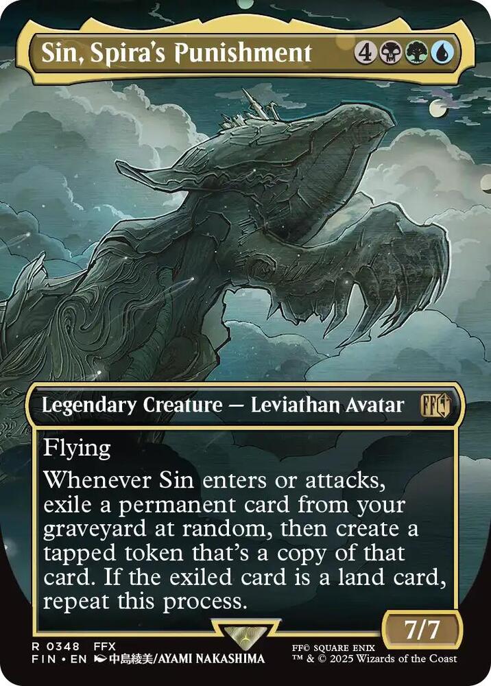 Sin, Spira's Punishment (Borderless)