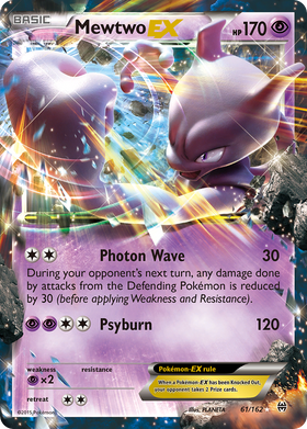Mewtwo-EX 61/162 - BREAKthrough Holofoil (HP)