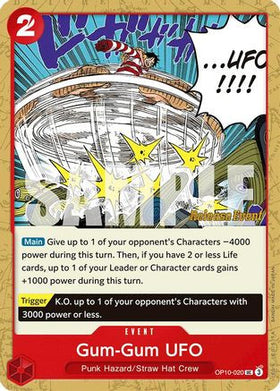 Gum-Gum UFO (OP10-020) Royal Blood Release Event Cards