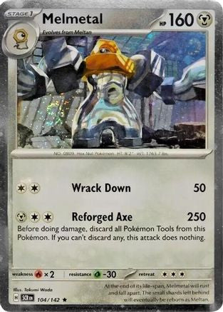 Melmetal - 104/142 (Cosmos Holo) 104 - Miscellaneous Cards Products Holofoil